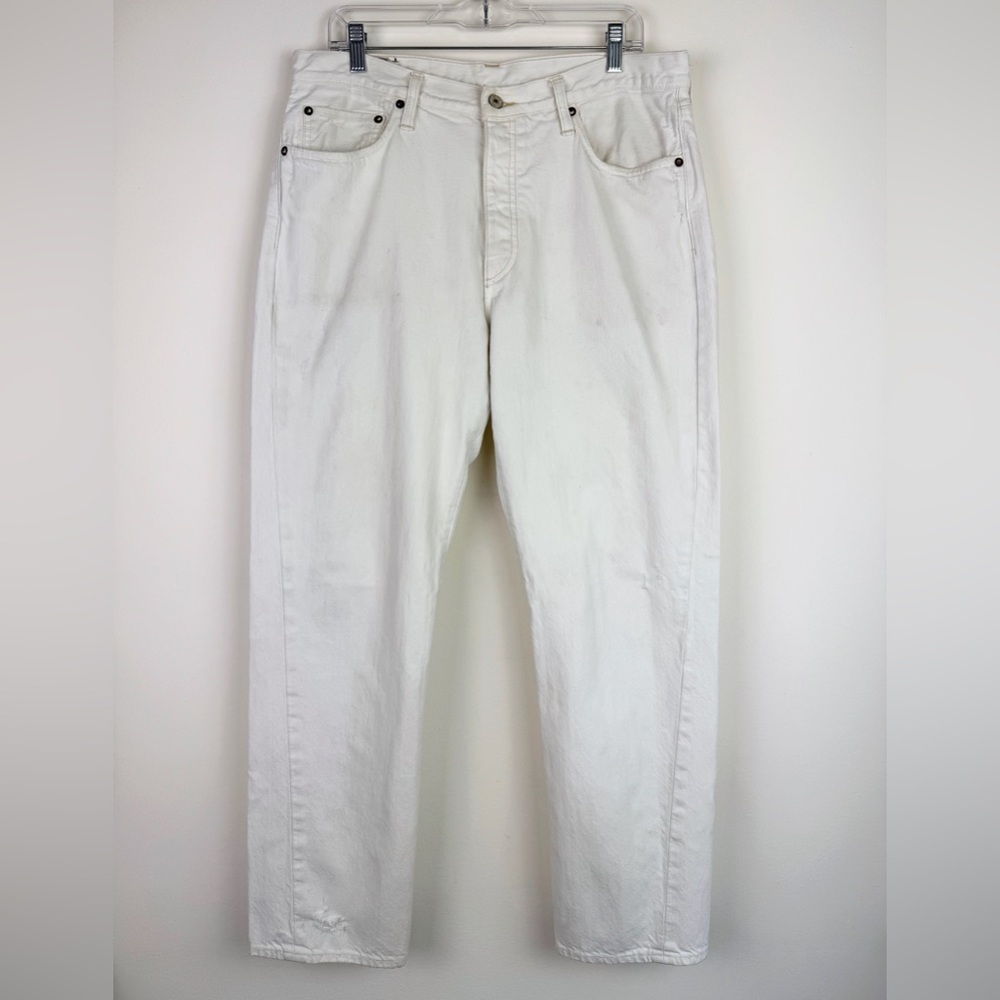 Polo Ralph Lauren Distressed White Jeans